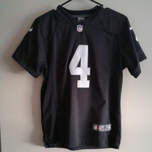 Kids medium Derek Carr Raiders Jersey